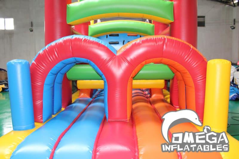 Outdoor Bricks Inflatable Obstacle Course