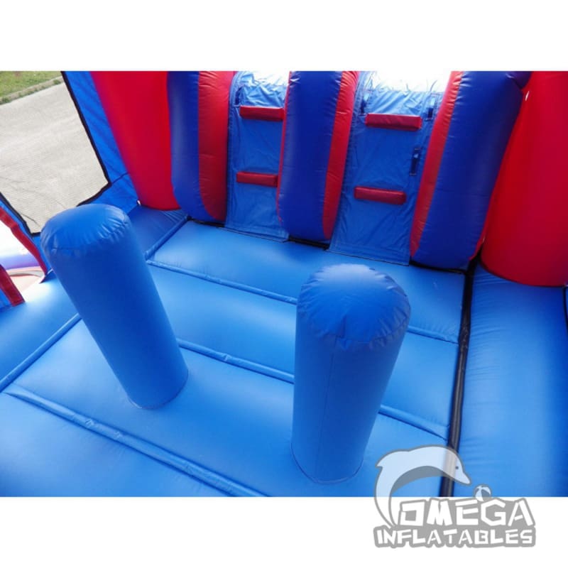 Pirate Adventure Kids Dual Lane Slide Combo