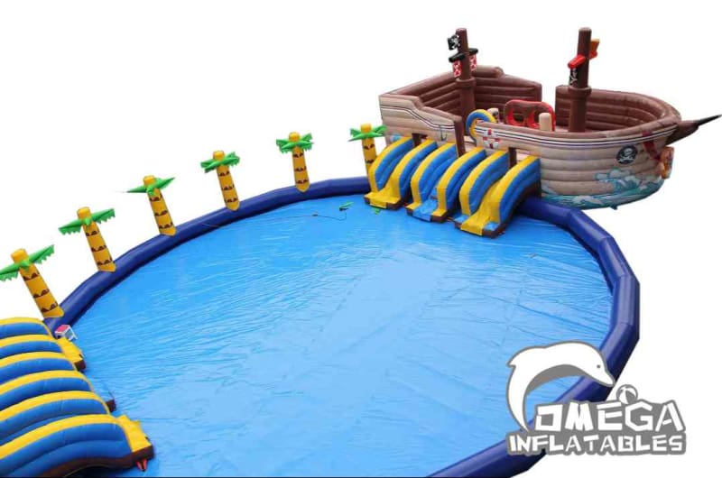 Pirate Ship Battle Water Park