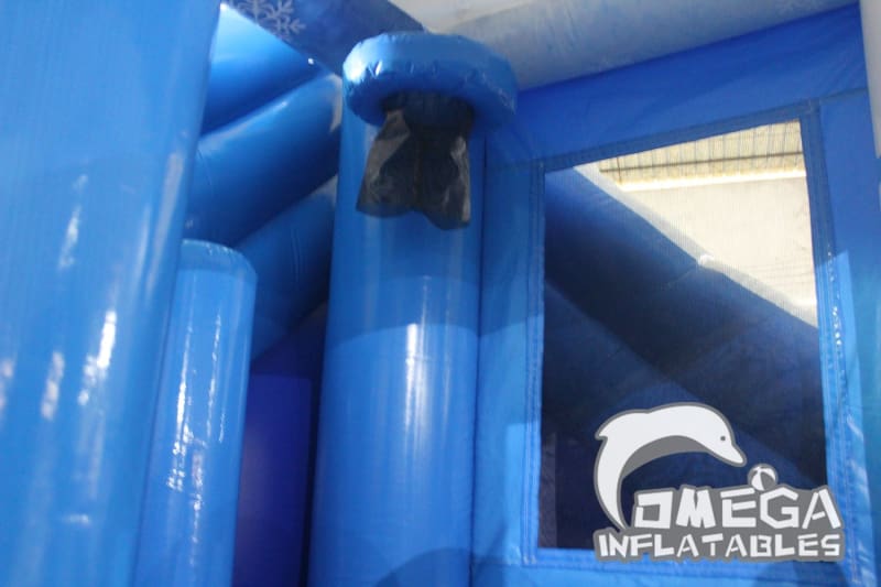 Princess Ice Castle Inflatable Combo