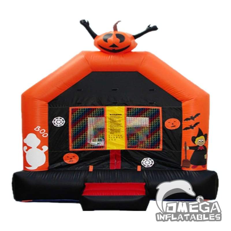 Pumpkin Halloween Bounce House