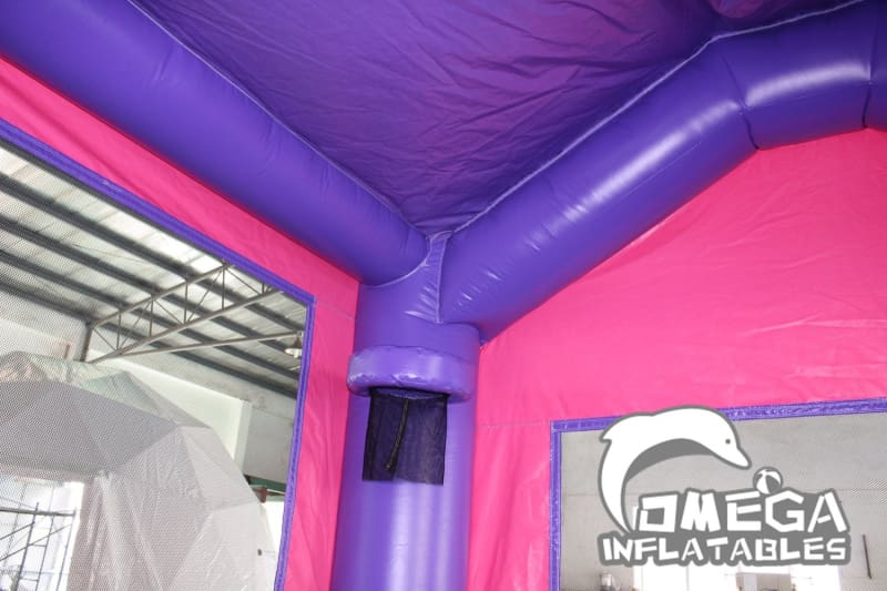 Purple & Pink Queen Bouncy Castle