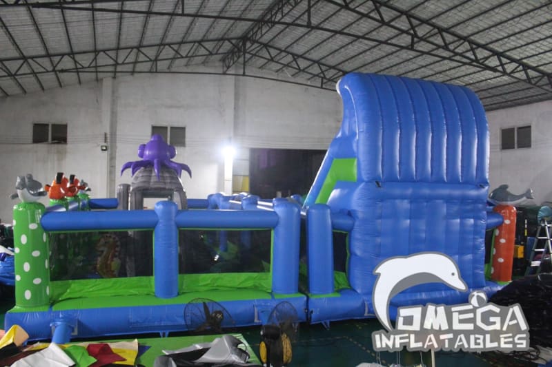 Sea World Inflatable Playground