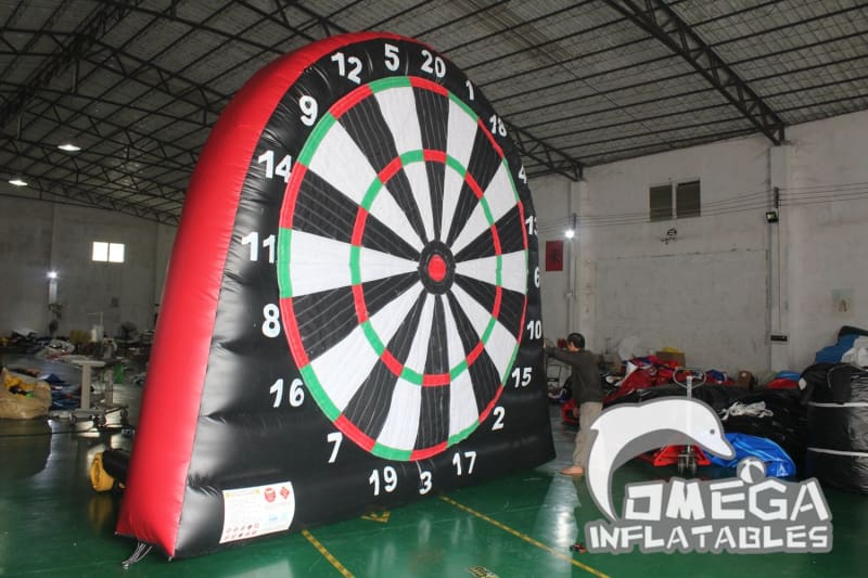 Single-Sided Football/Soccer Dart Board with Velcro Balls