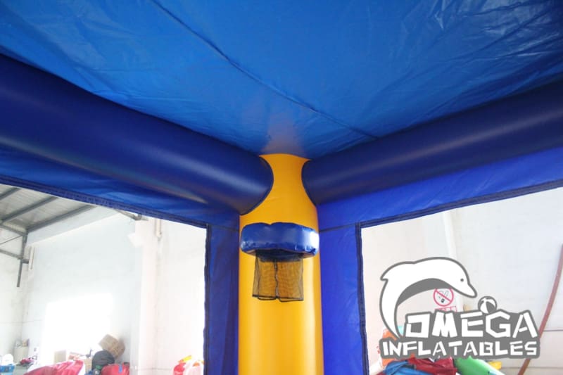 Super Heroes Bounce House with Inside slide