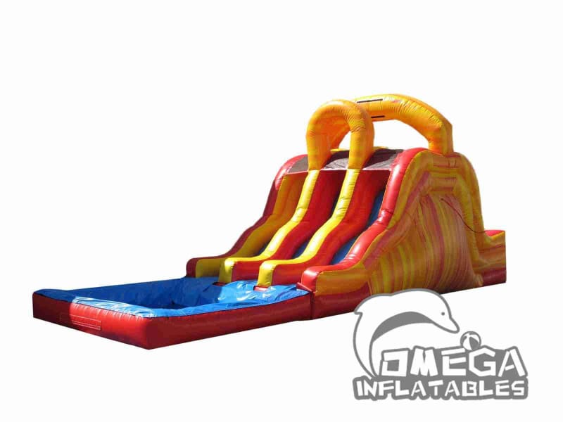 Triple Lane Water Slide