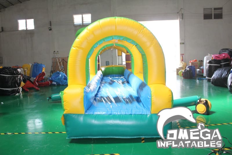 Tropical Rush Inflatable Slip N Slide