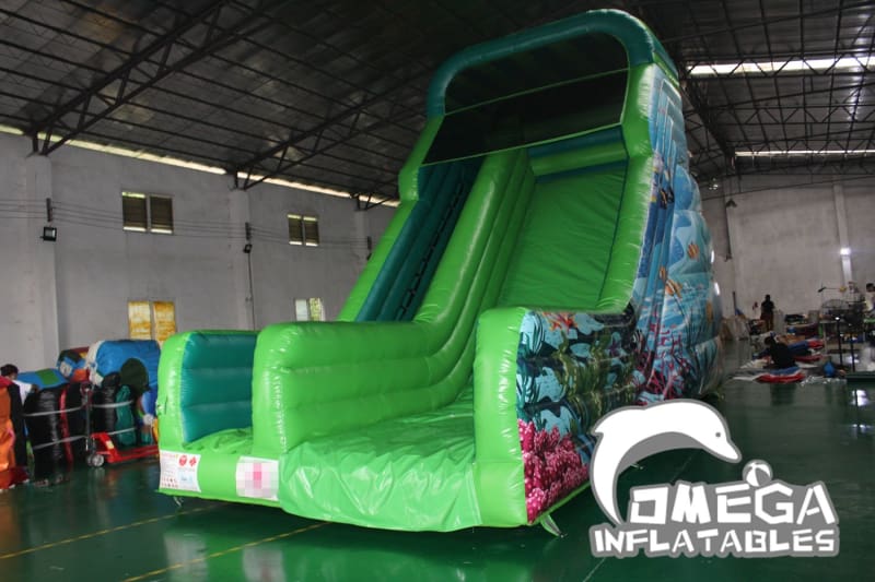 Under The Sea Inflatable Slide