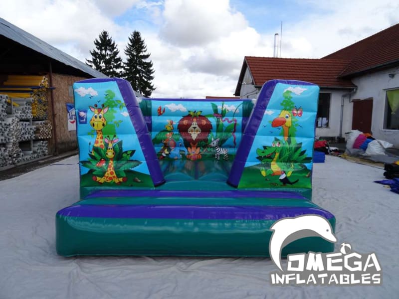 V Shaped Bouncy Castle