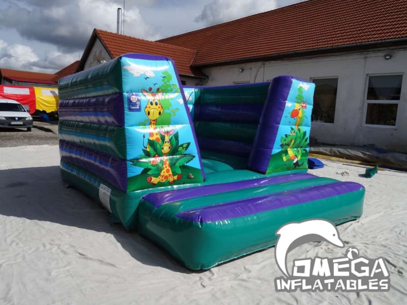 V Shaped Bouncy Castle