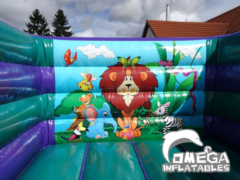 V Shaped Bouncy Castle