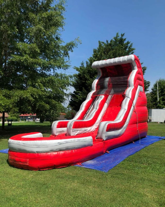 Commercial inflatable slide rental photo